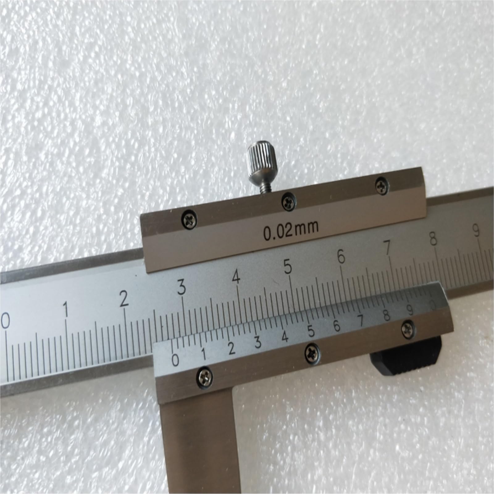 Suwmiarka Noniuszowa Z Wydłużoną Płaską Głowicą I Zewnętrznym Rowkiem 0-150 Mm Przyrząd Pomiarowy Narzędzia Pomiarowe Ze Stali Nierdzewnej