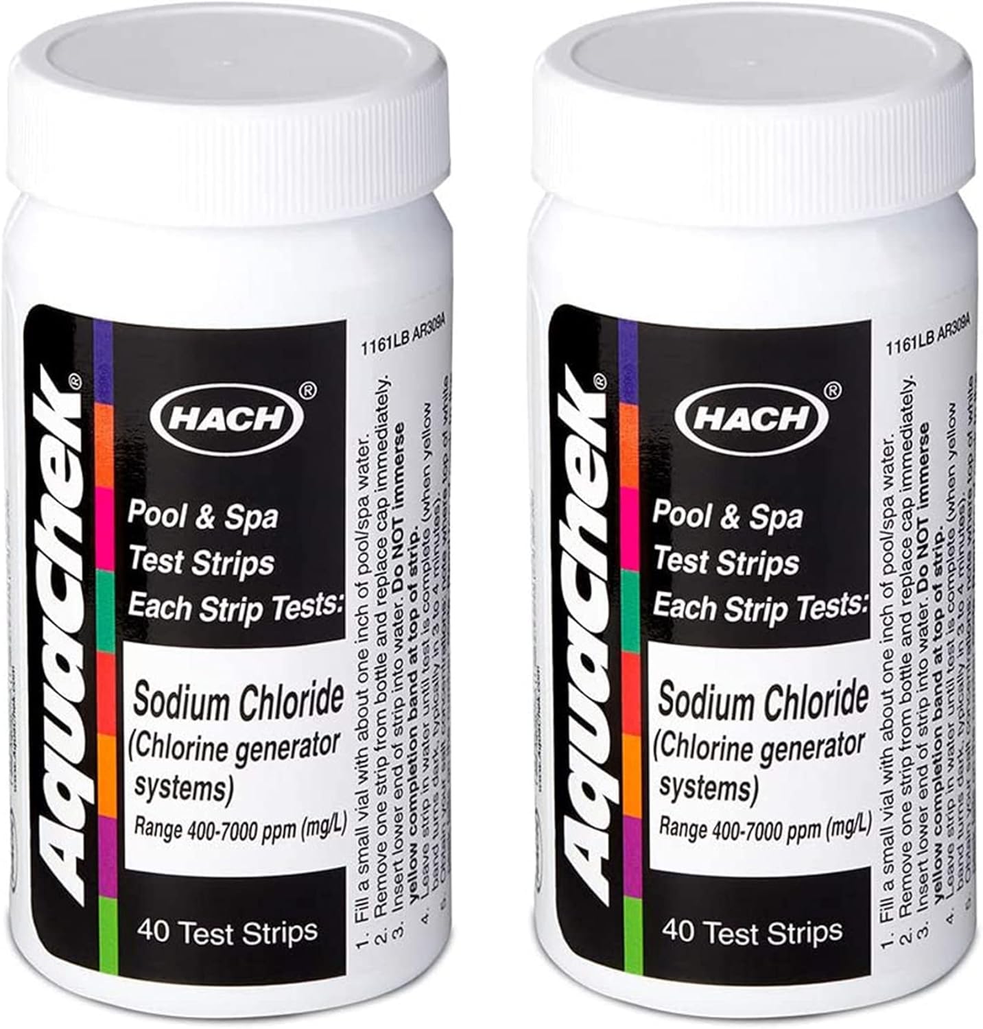 AquaChek 561161-02 Salt Value Pack Swimming Pool Test Strips, 2-Pack