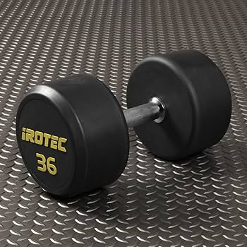 【希少】IROTEC NEWオールラバー 87.5kgセット Amazon | IROTEC(アイロテック) ジム ダンベル 36KG（オール