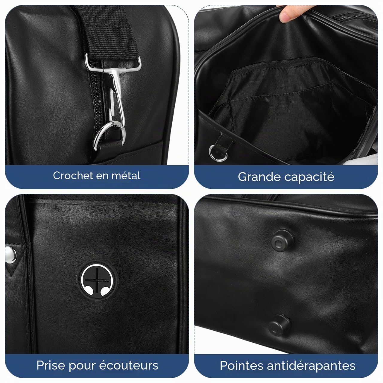 VANZACK Sac D'Uniforme Japonais Cartable Femme En Pu Sac À Main Unisexe École Mallette À Bandoulière Pour Ordinateur Capacité 40.00 X 26.00 X 12.00 Cm