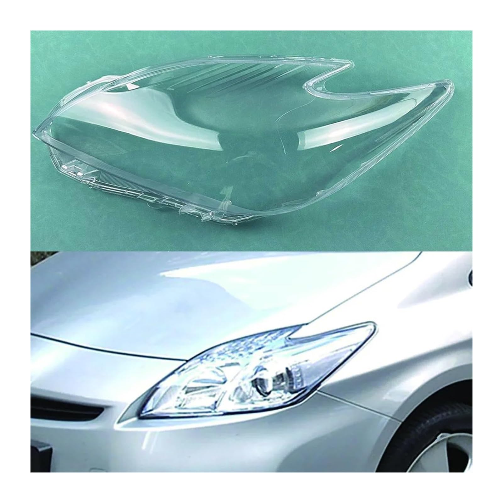 Amazon | ヘッドライトレンズカバー プリウス 2010 2011 2012