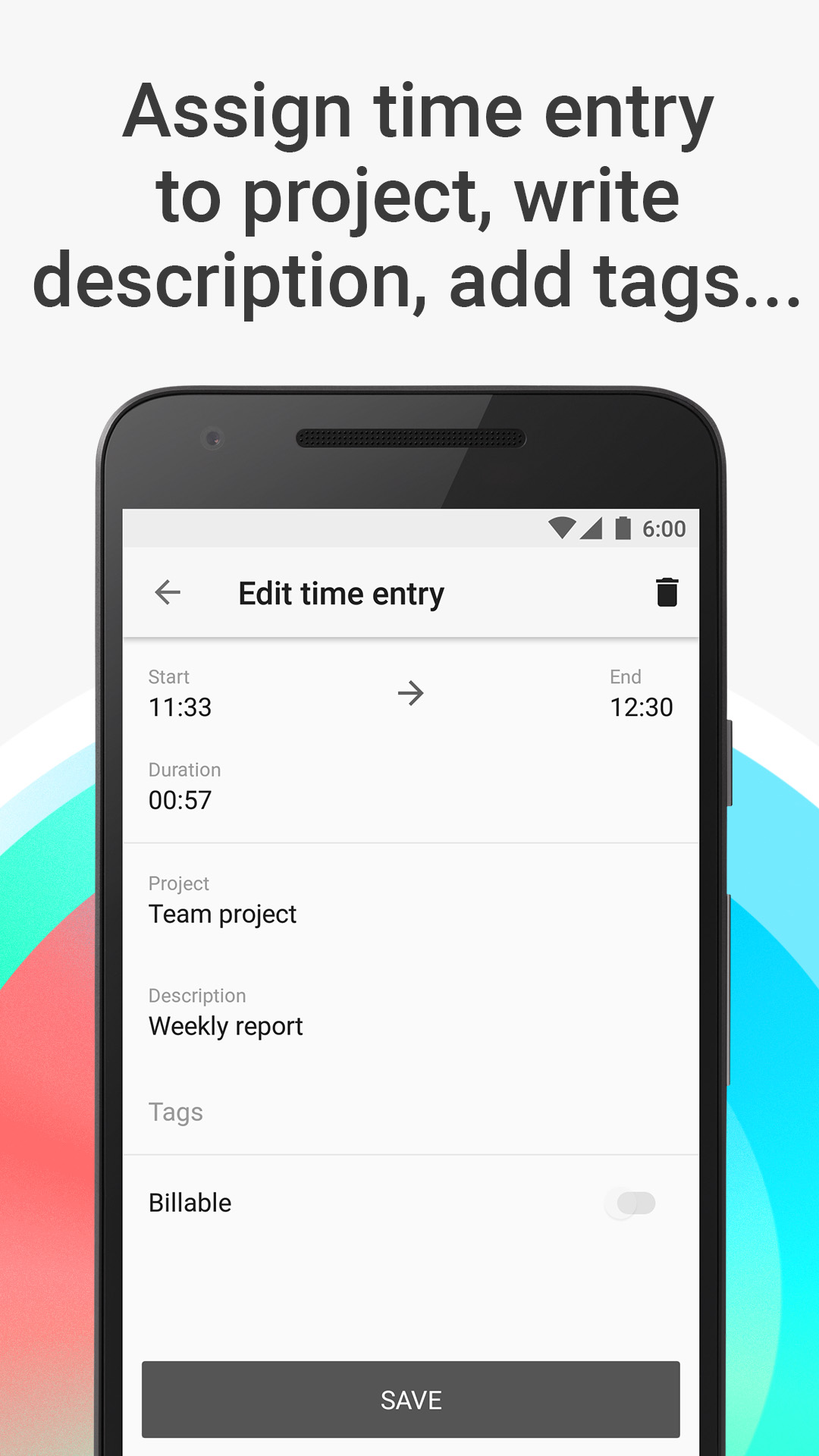 TMetric Time for Android