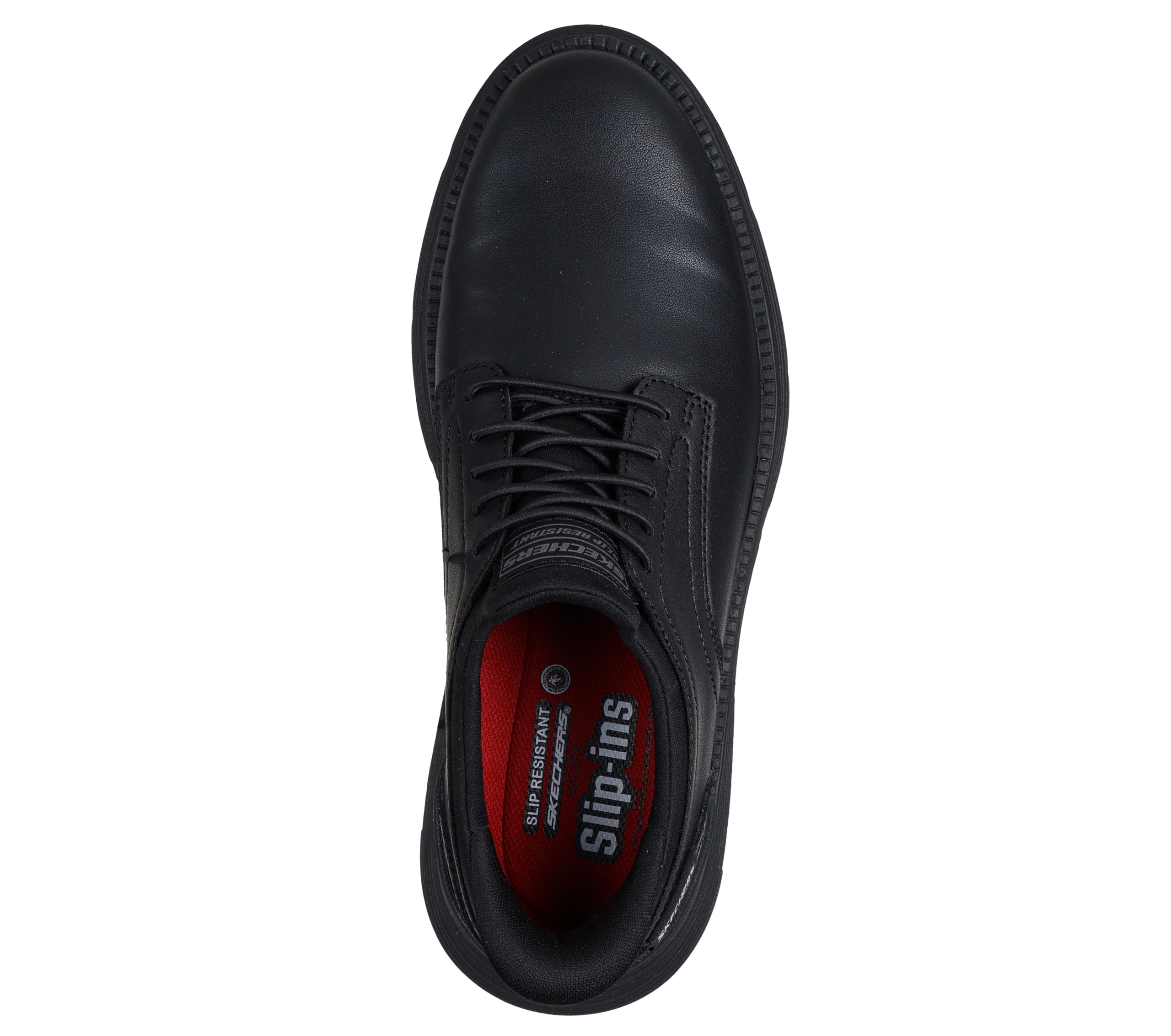Skechers Mens Work Garza SR Bunge Hands Free Slip Ins Scarpe Food ServiceUomo