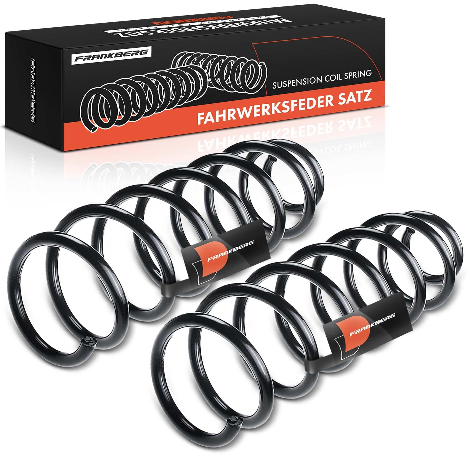 Frankberg 2x Muelles de chasis Muelles de suspensión Compatible con Scénic III JZ0/1 1.6 16V 1.6 dCi 1.4 16V 1.9 dCi 1.5 dCi 1.6 E85 2.0 16V 2.0 dCi 2009-2016 Replace# RA7033,550200061R