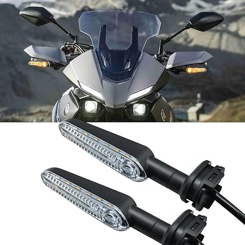 Miniatura 7 de 2 luces LED direccionales de repuesto para Yamaha MT07 Tracer 700 XJ6 FZ6 MT09 900 MT10 YZF R1 R3 R6 R6S FZ6 FZ1 FZ Fazer FZ6R FZ07 FZ8 FZ09 TMAX