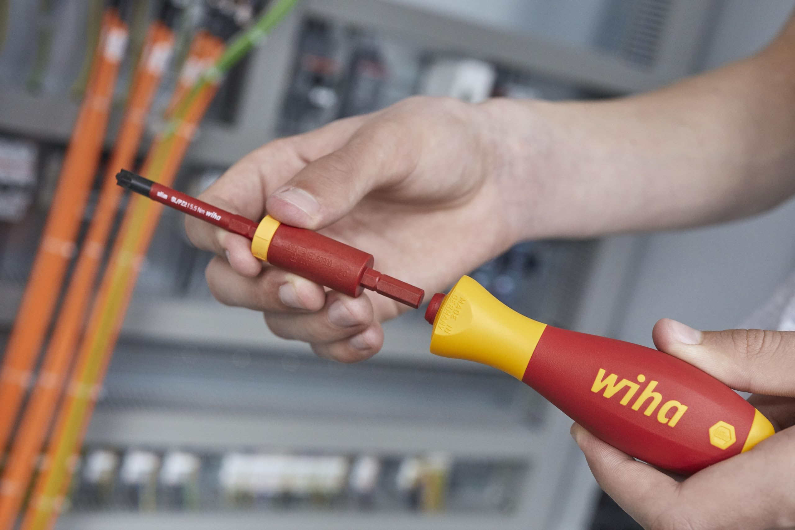 Wiha Drehmoment easyTorque Adapter electric für slimBits und slimVario® Halter 1,2 Nm (46402)