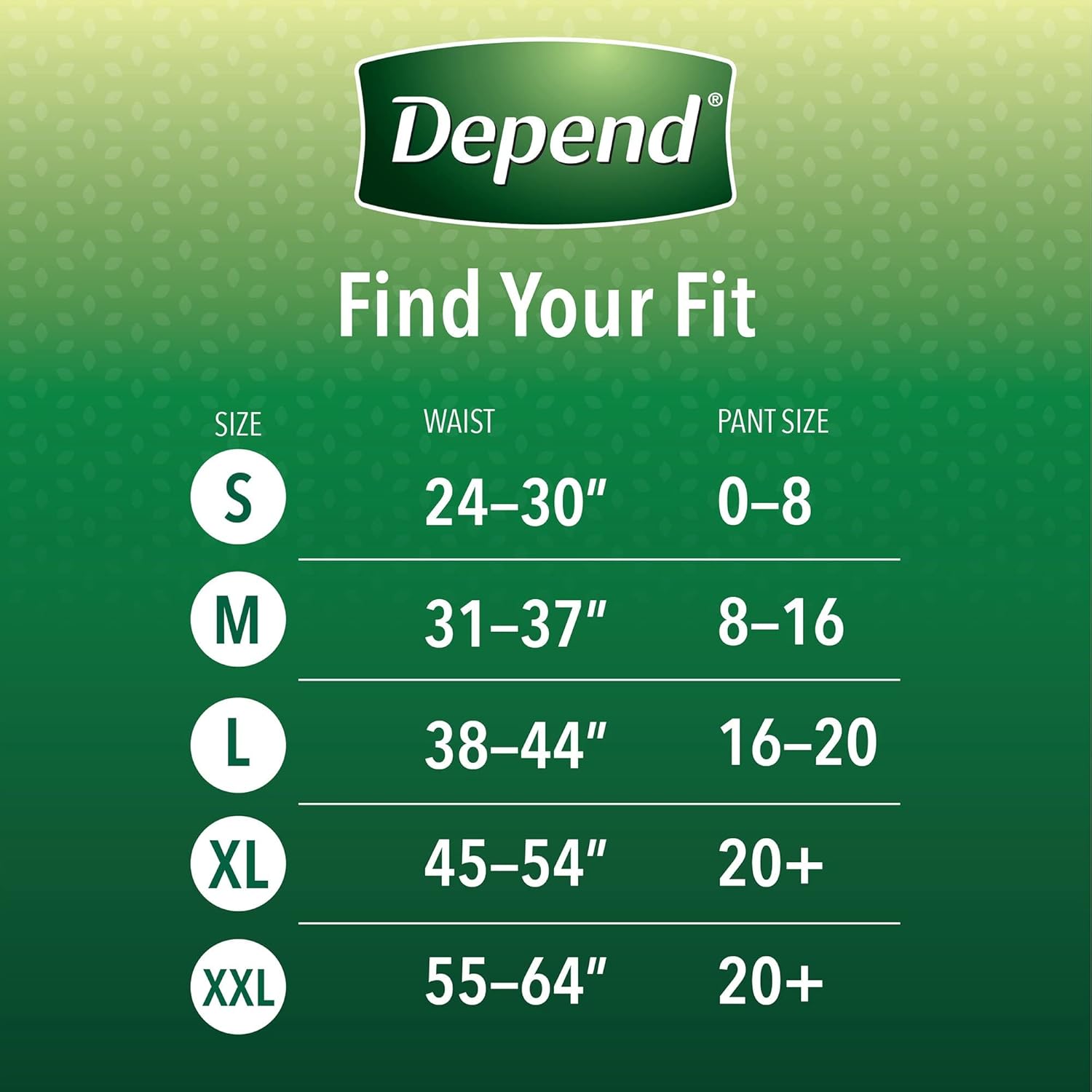 Depend FIT-FLEX Adult Underwear Pull On Medium Disposable Heavy Absorbency, 47932 - CASE of 36