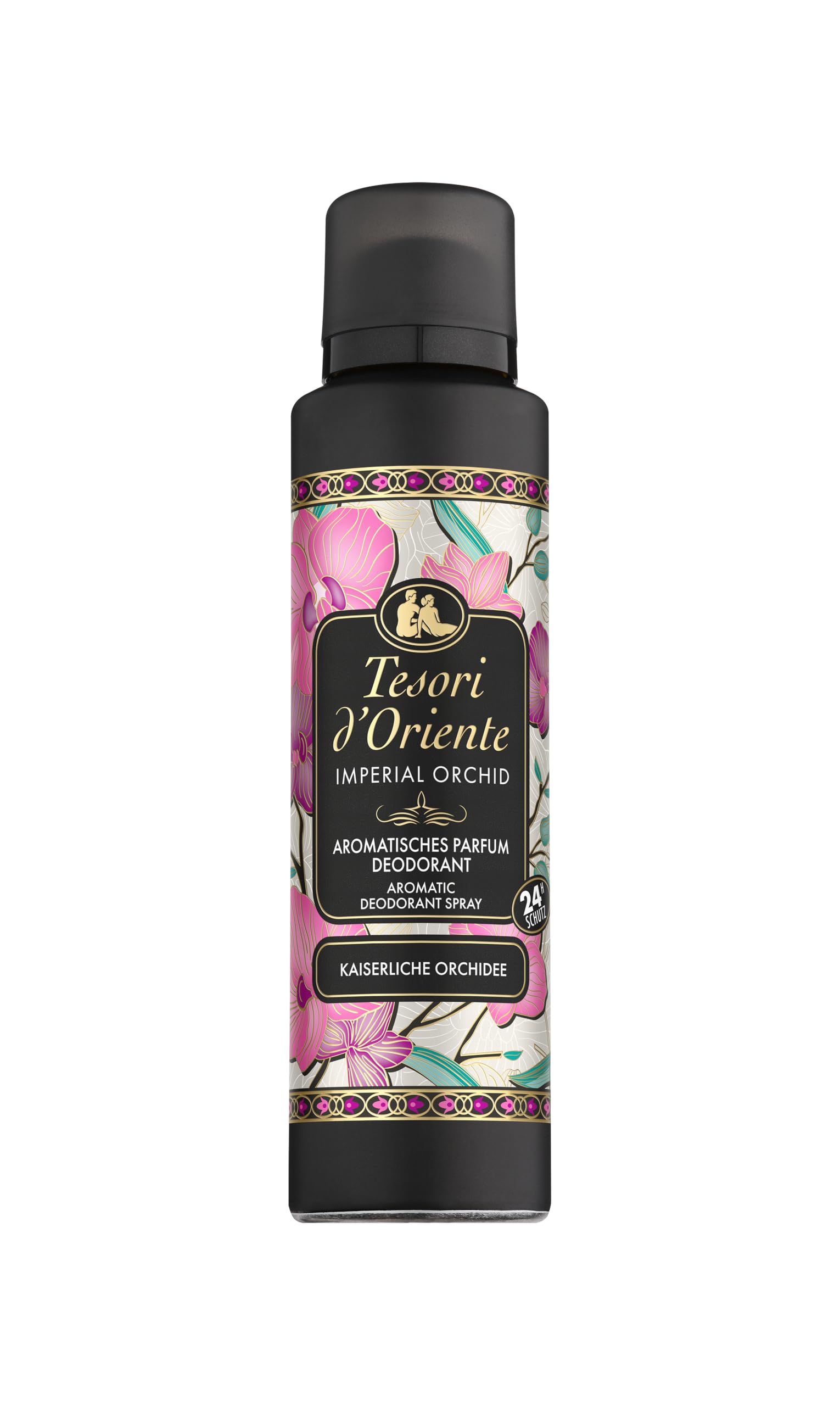 Tesori d'Oriente Parfum Deodorant Imperial Orchid | 150 ml | aromatisches Deo-Spray | luxuriöser Orchidee | Duft zum Träumen | 24 h Schutz | Wellness-Ritual für Körper & Sinne