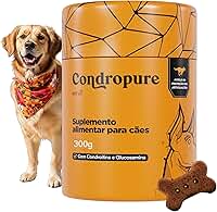 Condropure Suplemento Saboroso para Cães com Condroitina e Glucosamina | Fórmula Avançada para Articulações, 300g - PETVI