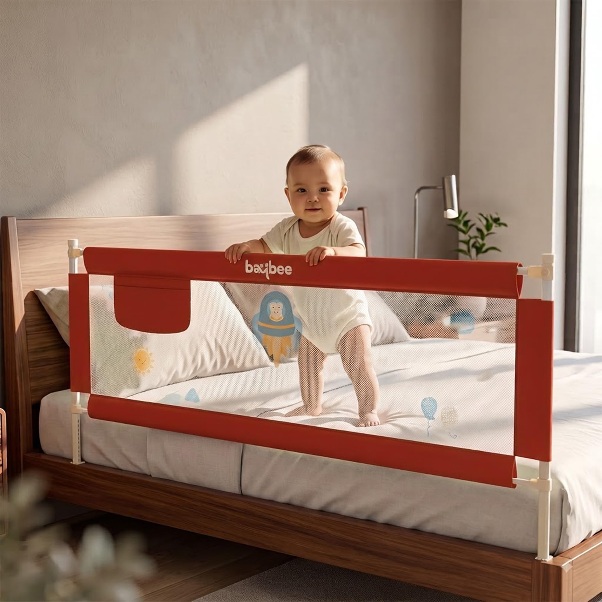 Baby Bed Rail Guard - Safe Sleep for Toddlers -24