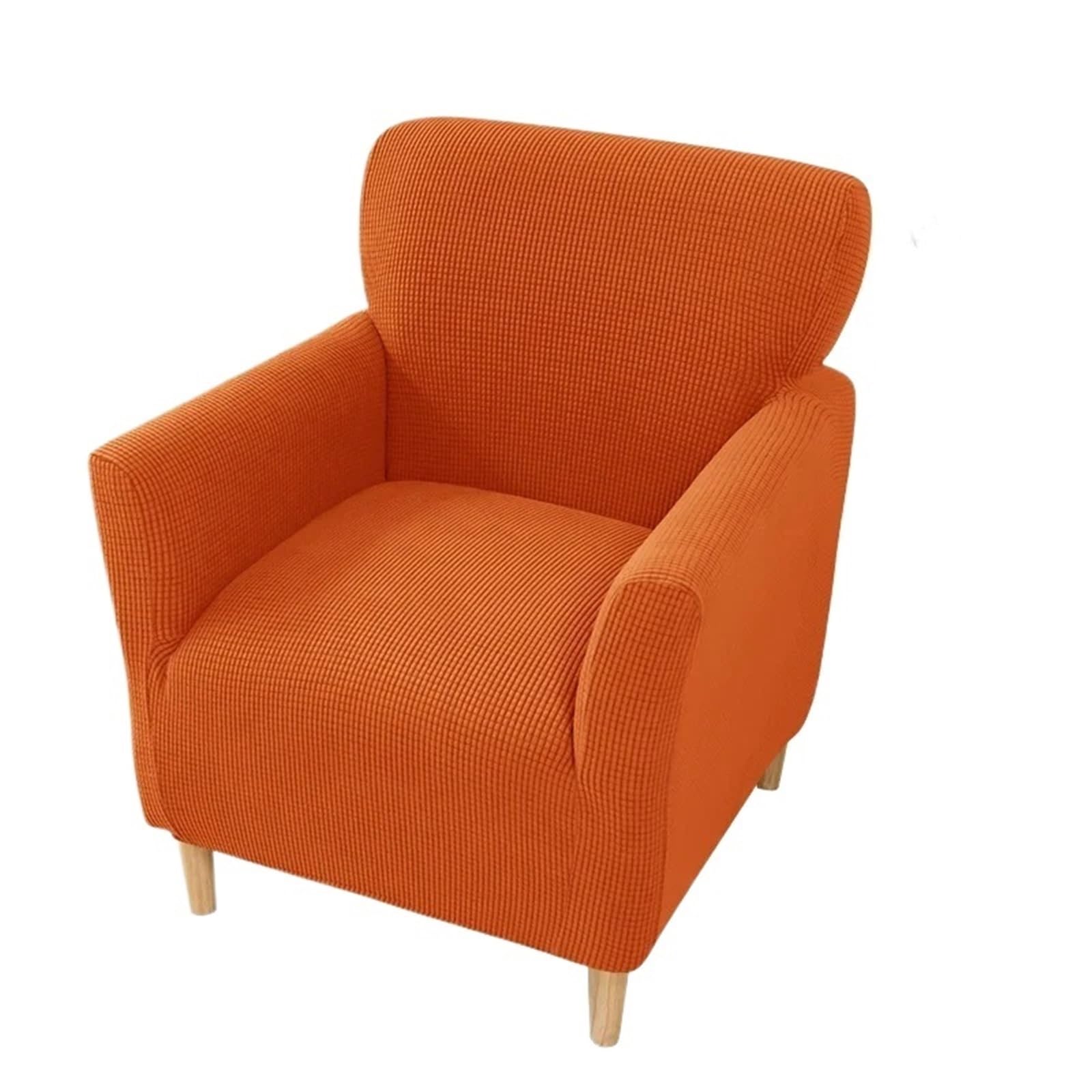 Fauteuil d'étude et de bar protégé avec notre housse élastique style club A9
