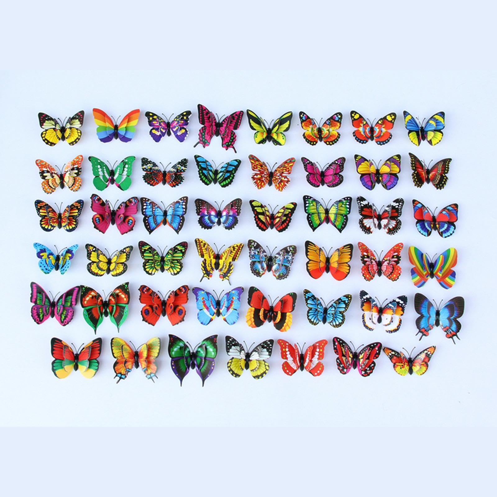 Juguetes para Gatos, Accesorios de Entrenamiento de Mariposas Giratorios Automáticos, Divertidos Y Ligeros Juguetes de Mariposas para Cachorros Y, Blanco