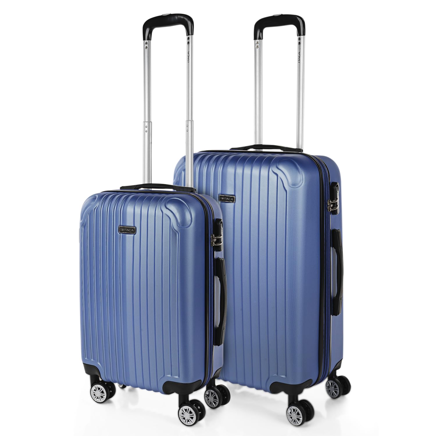 ITACA - Maletas Grandes De Viaje Rígidas Ligeras con 4 Doble Rueda 360° Maleta Grande 23 Kilos Alta Resistencia Extensible Maleta XL Duradera, Mandarina — view 61