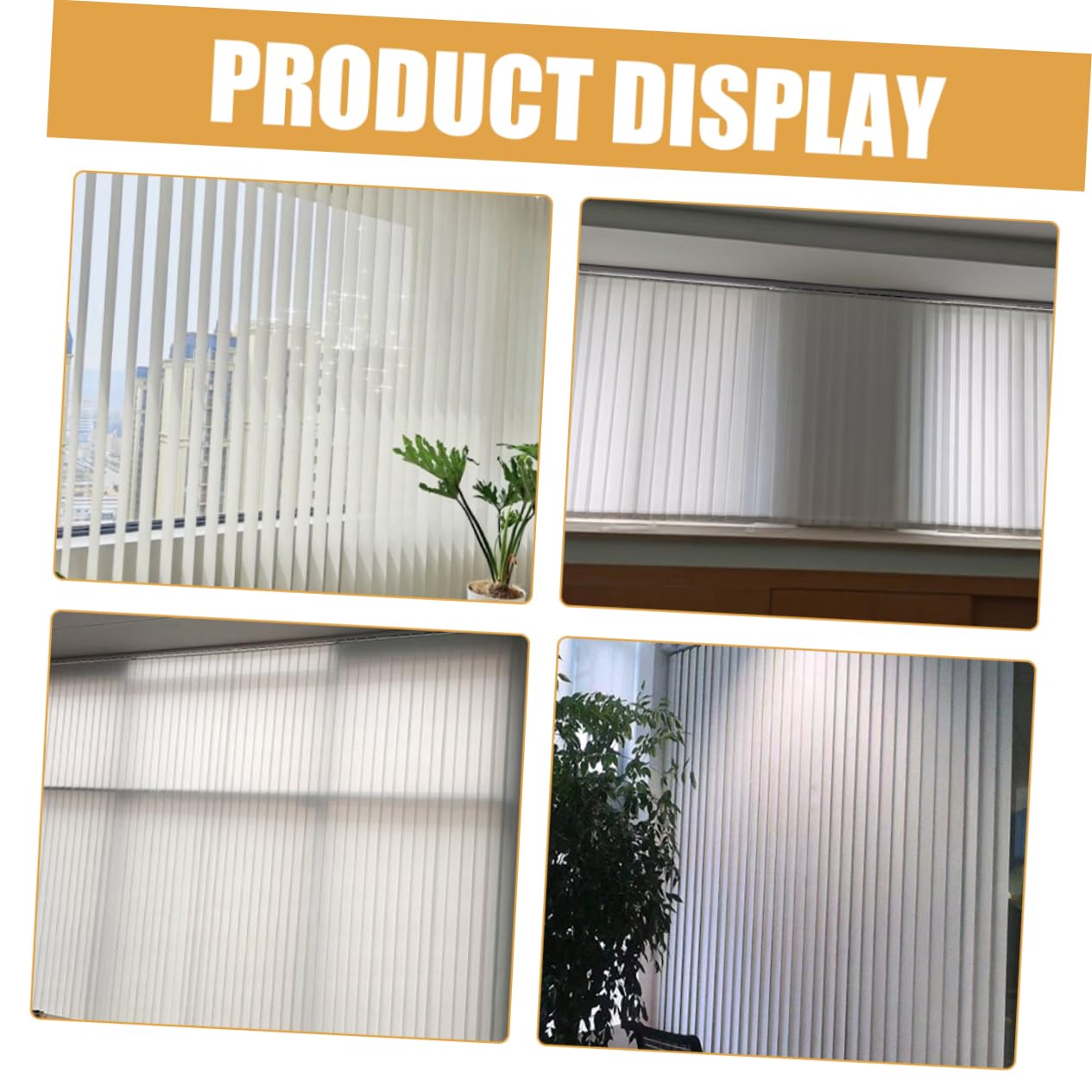 Hemobllo Lot De 3 Pièces De Réparation pour Stores Verticaux Lames De Remplacement pour Stores Coulissants Standard 5 Pièces X 3