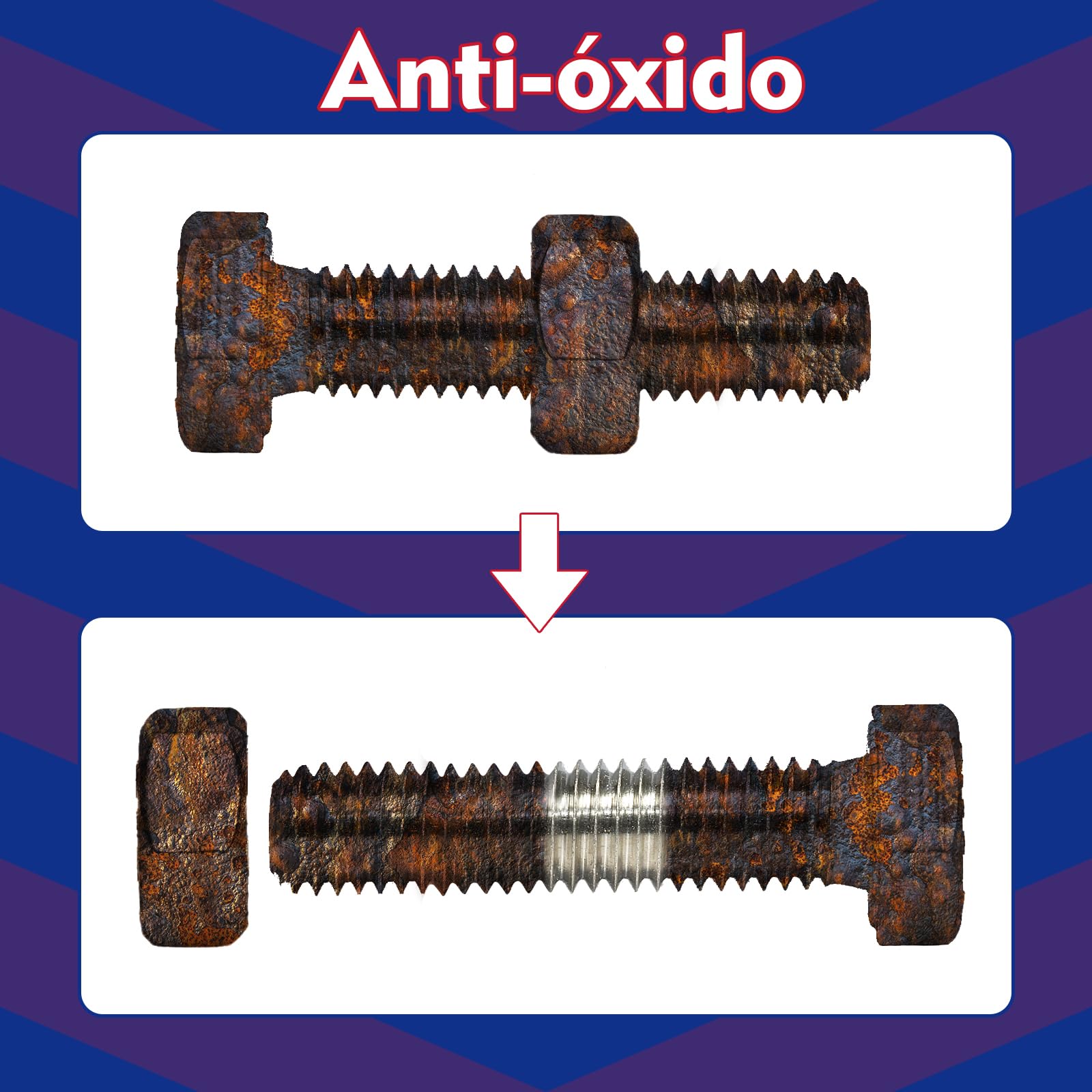 Cerradura de perno de resistencia media de 50 ml, capaz de bloquear y sellar tuercas, tornillos, sujetadores y metales, fijación de tornillos para evitar pérdidas y fugas Fijación de tornillos