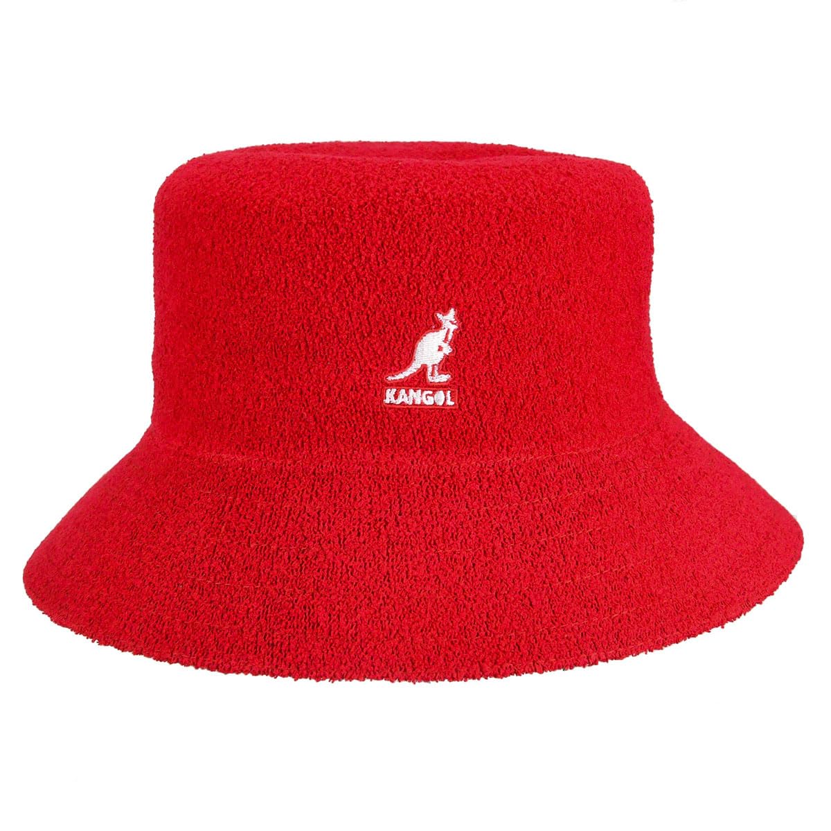 Kangol Bermuda Bucket Hat Scarlet, Medium