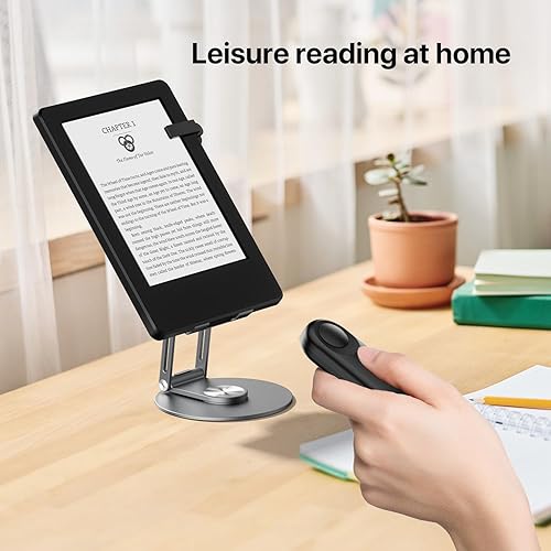 Miniatura 3 de Sycelu RF Remote Control Page Turner para Kindle Paperwhite Accesorios Ipad Lectura Kobo Surface ComicsNovelas iPhone Tablets Android Tomar fotos