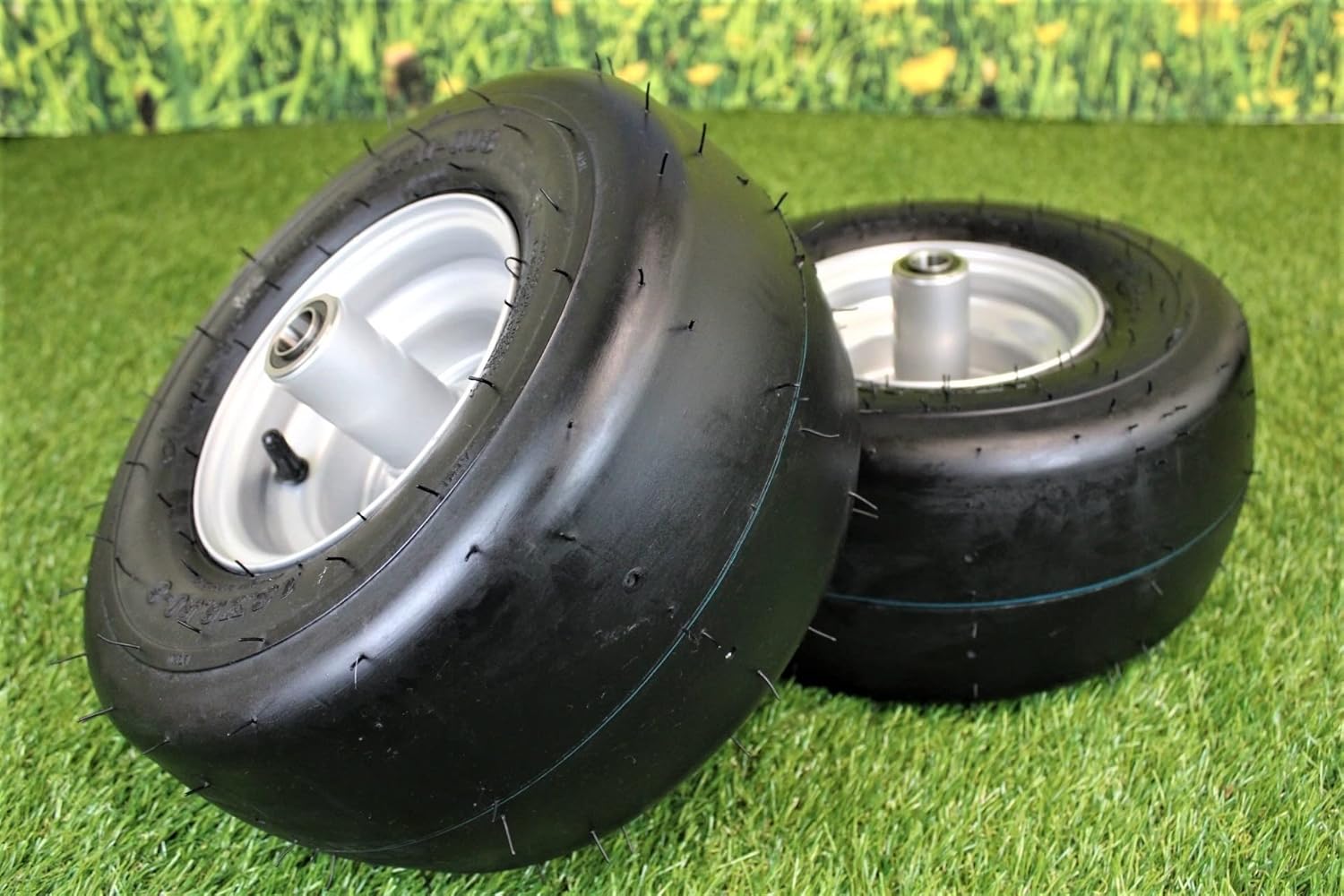 Antego Tire & Wheel (Set of 2) Hustler Lawn Mower Part# 604717 - TIRE/WHEEL ASSY 13x6.50-6 - Raptor SD 54in & 60in