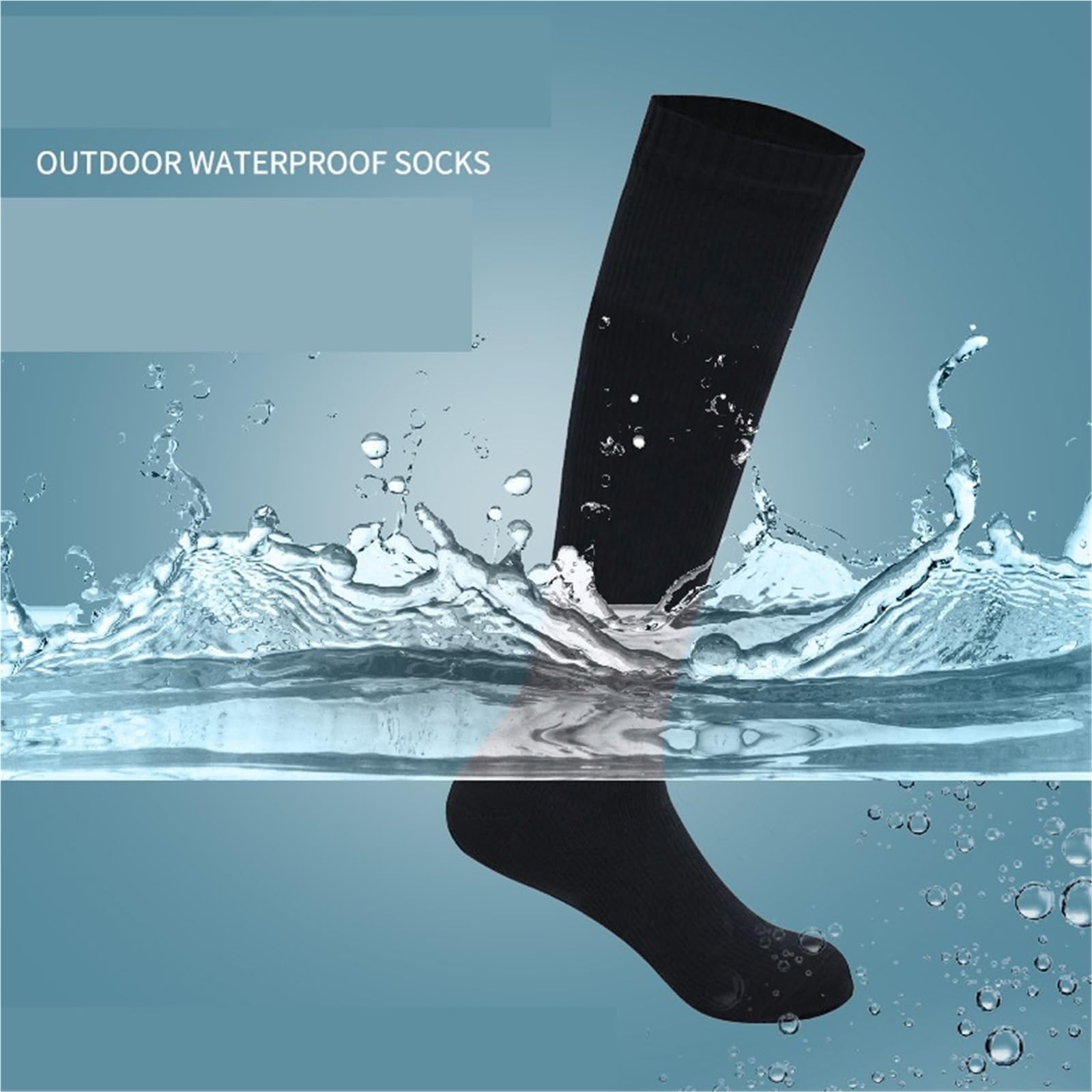 Calcetines impermeables y transpirables, unisex, for hombre mujer, ideales for esquiar, hacer senderismo caminar por senderos para uso diario