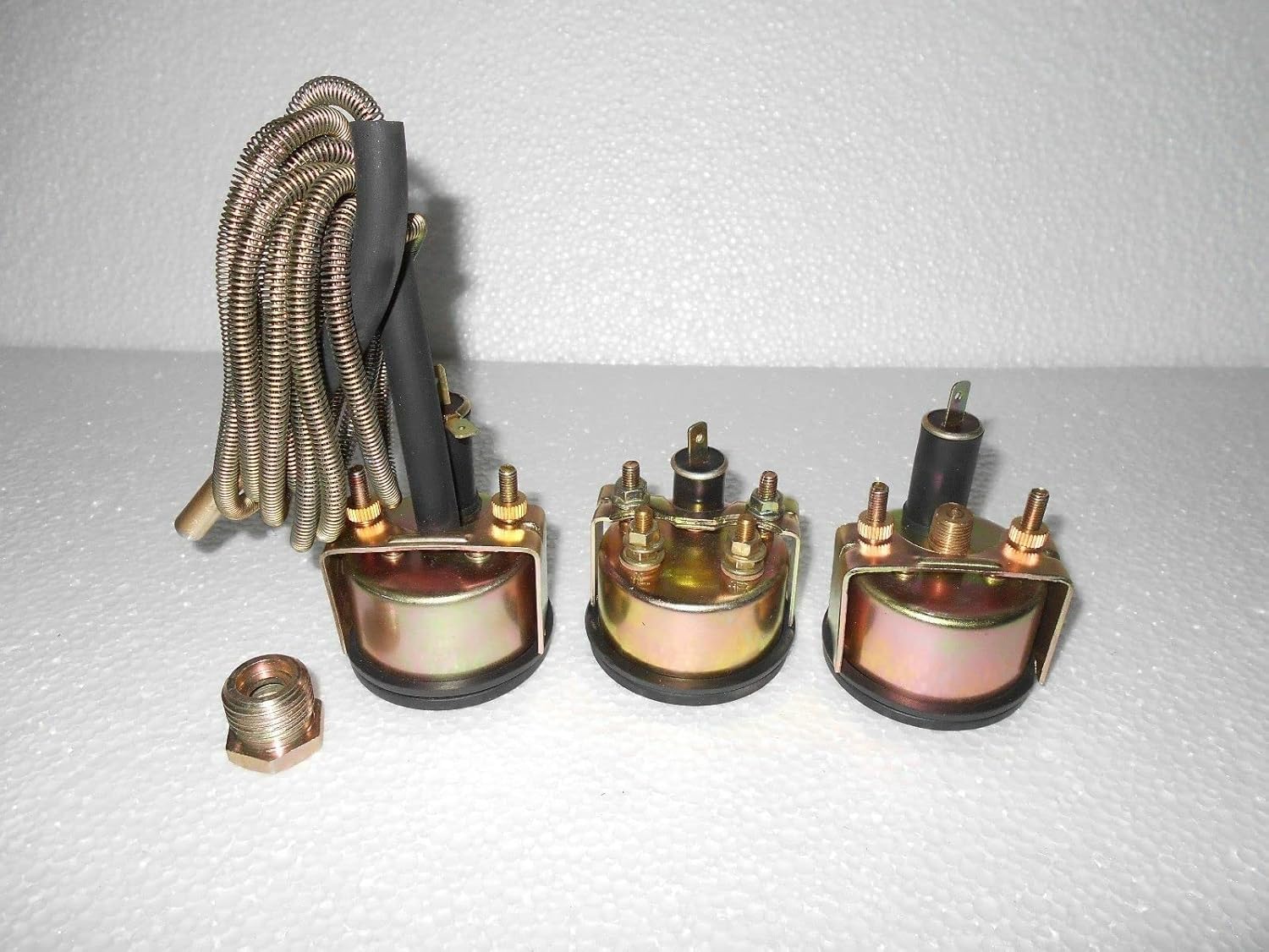 Oil Pressure Ammeter Temperature Gauge Set for JD Tractor fit in 50, 60,70, 520, 530, 620, 630, 720, 730+