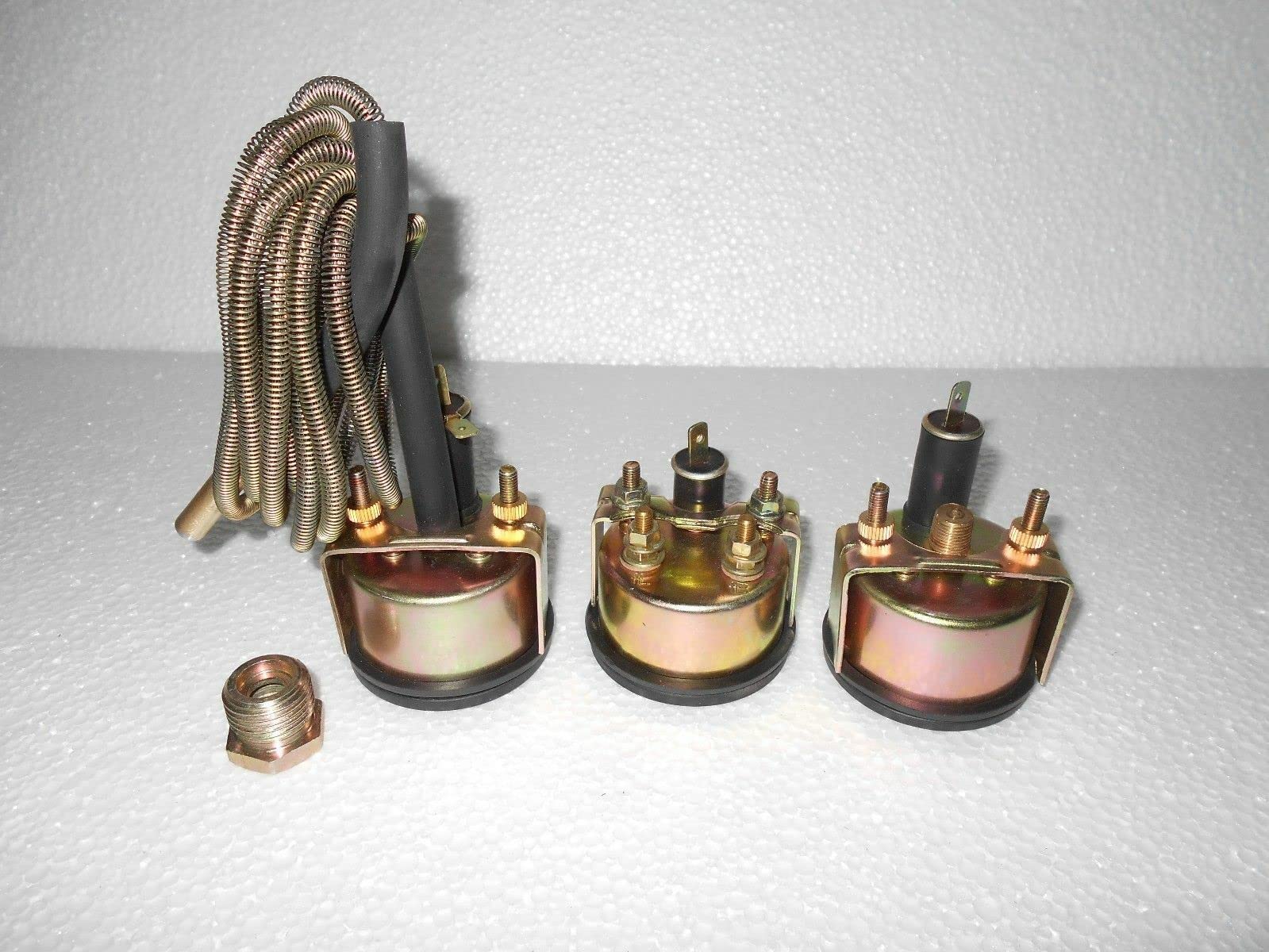 Oil Pressure Ammeter Temperature Gauge Set for JD Tractor fit in 50, 60,70, 520, 530, 620, 630, 720, 730+