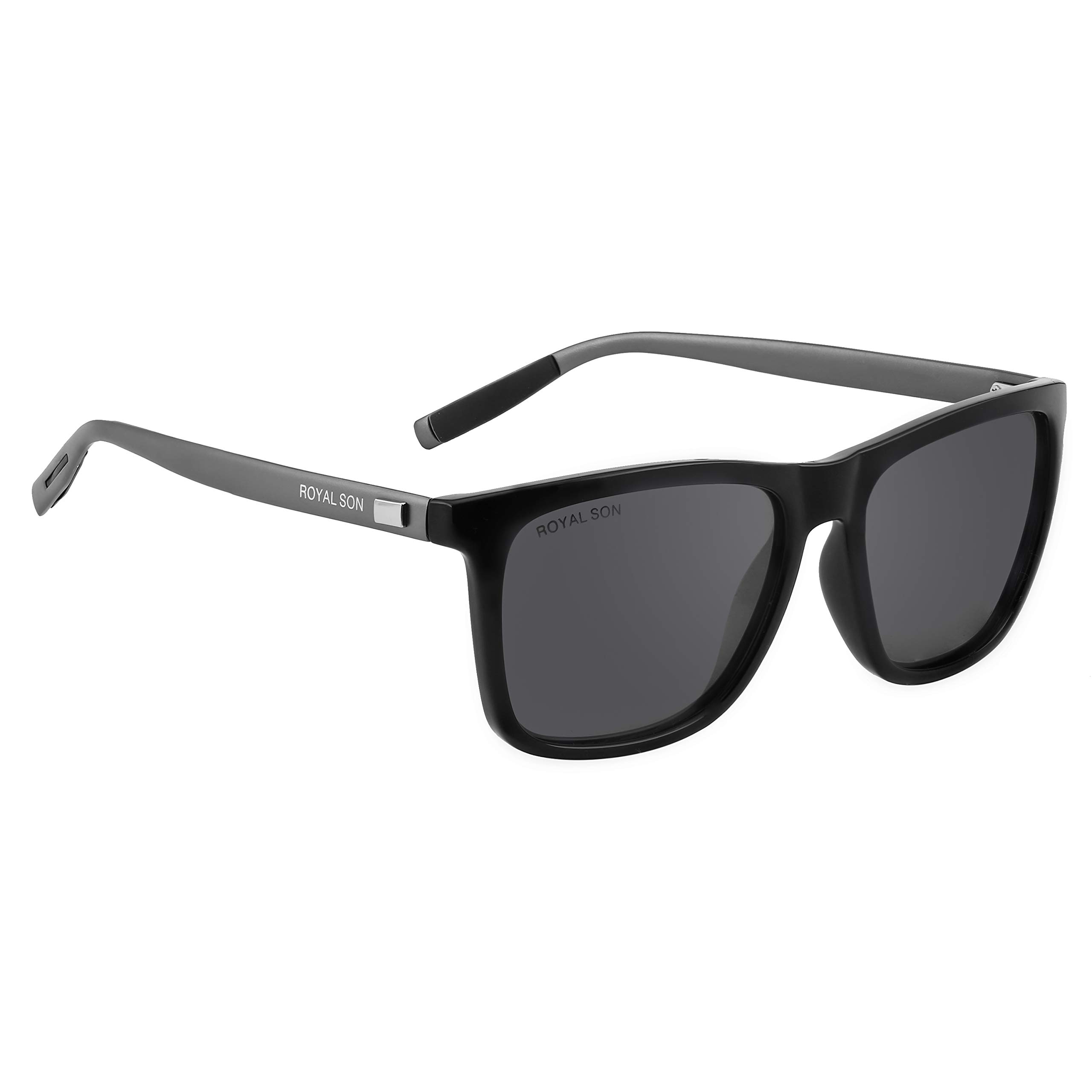 royal son Mens Retro Square Polarized Sunglasses-picture-29