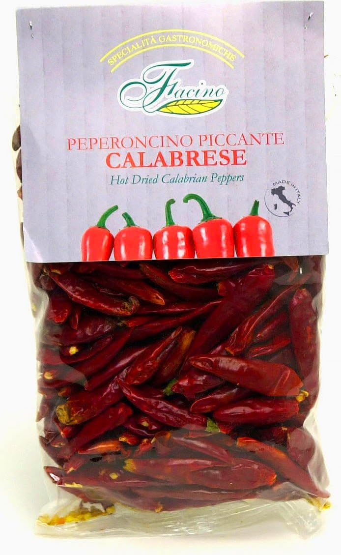 Facino Hot Dried Calabrian Peppers 5.29 Ounce