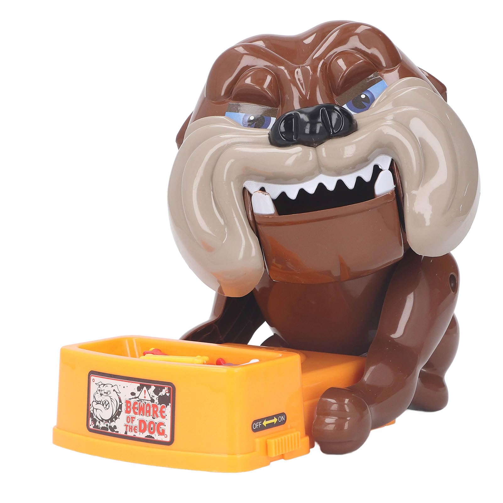 Dont Wake The Dog Game Vicious Dog Toys Simulation Fun Interactive Bone Stealing Electric Vicious Dog Bite Finger Toys Board Game for Kids Party