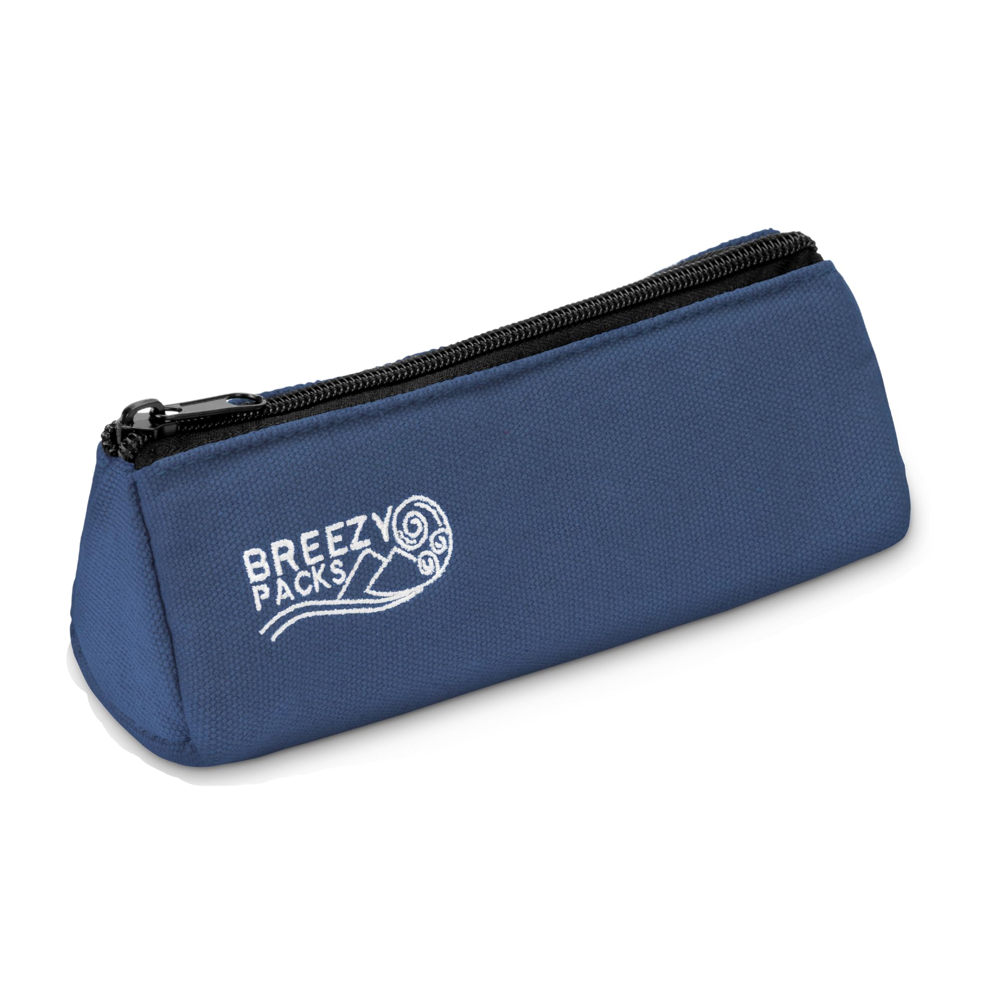 Breezy Basic (Small) Medicine Cooling case | Keeps Medicine at Room Temperature | Recharges by Itself - No wetting, Freezing or Electricity | EpiPen and Insulin Travel Bag (Navy)
