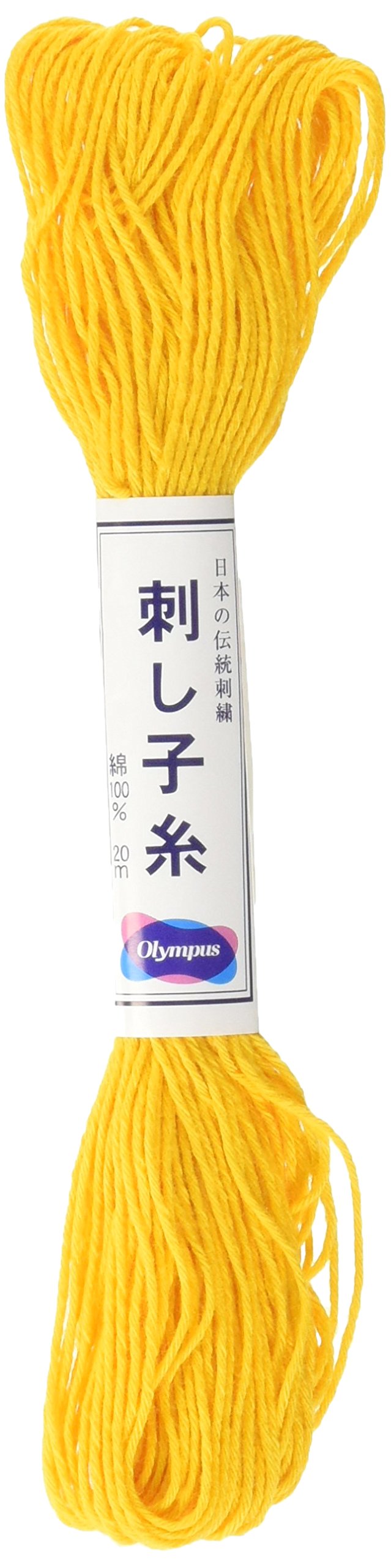 OlympusSashiko Cotton 22yd Yellow Thread