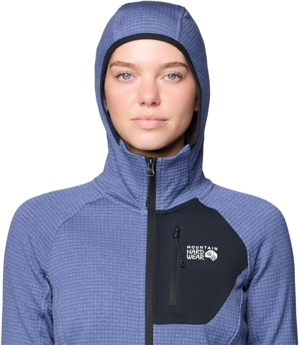 Mountain Hardwear Women's Polartec Power Grid Full Zip Hoody