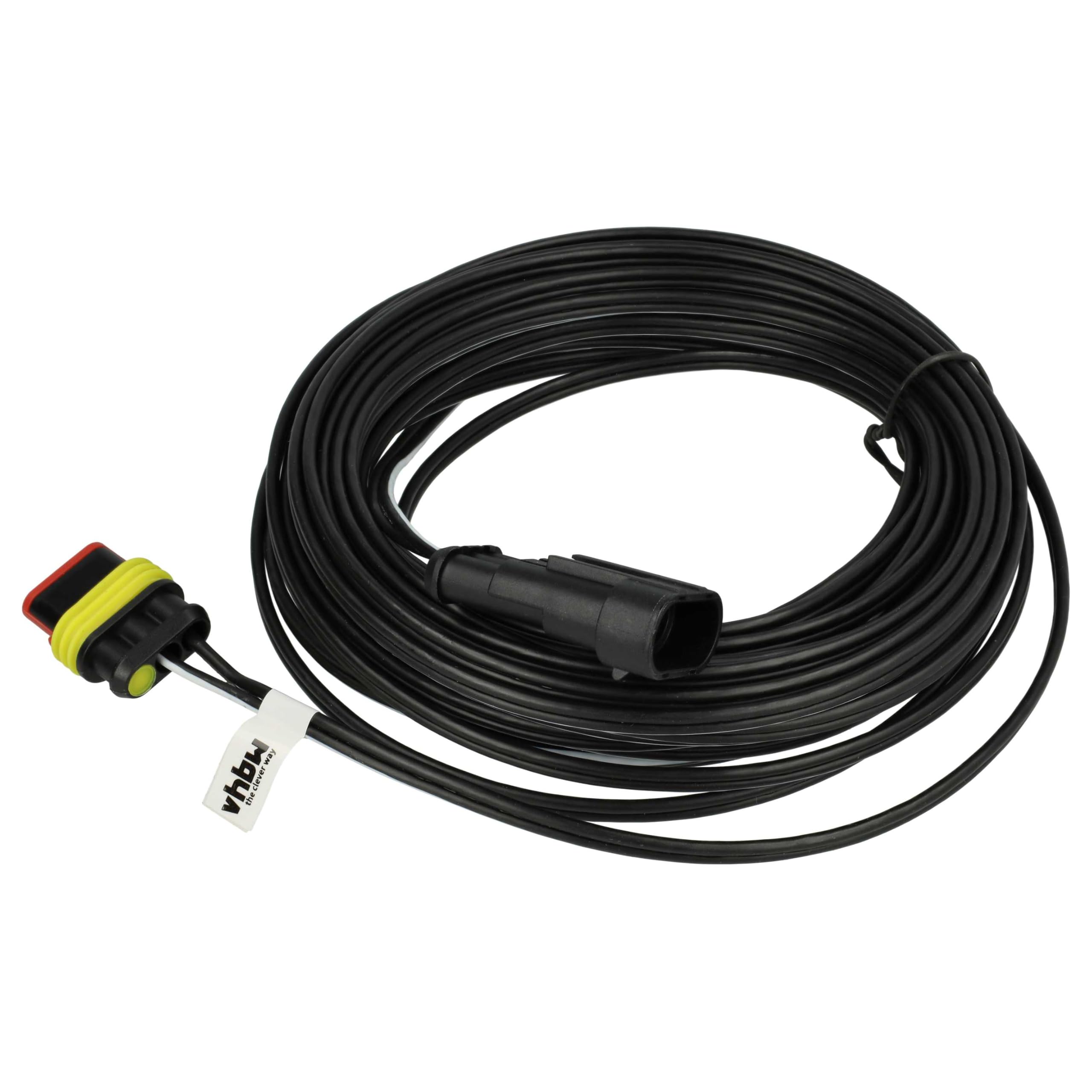 vhbw Kabel transformatorowy niskiego napięcia kompatybilny z Gardena Robotic R38Li, R40Li, R80Li, SILENO city, Sileno+ R100Li - 10 m