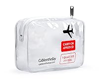 Algopix Similar Product 3 - Cableinthebay TSA Approved Clear Travel