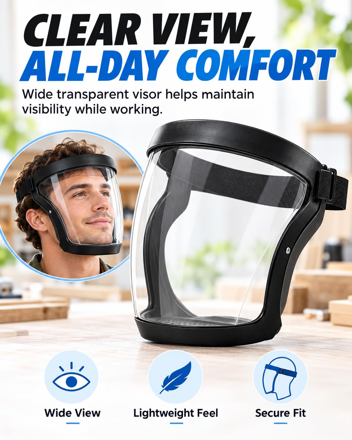 Full Face Shield - Protect Your Face -3 Full Face Shield - Protect Your Face -3