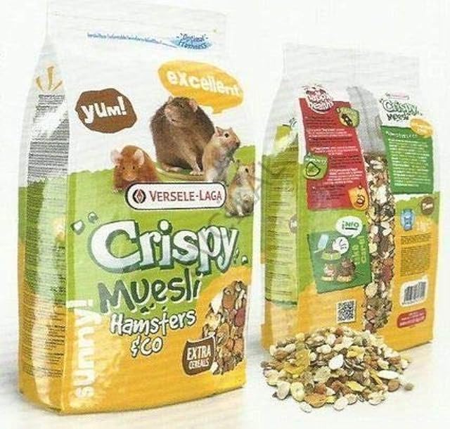 Foto 2 de 3 de Comida para Animales pequeños Versele-laga Versele-laga 400g Crispy Hamster & Co / 6