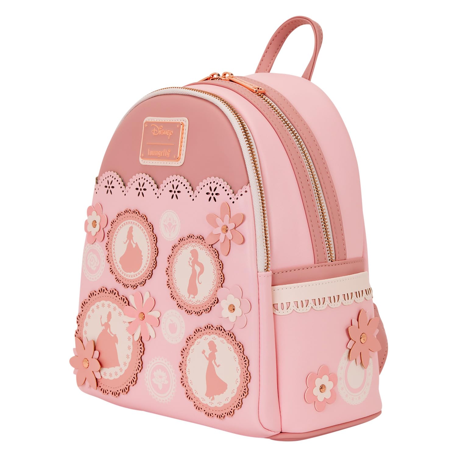 Loungefly Disney Princess - Mini mochila de vidrieras