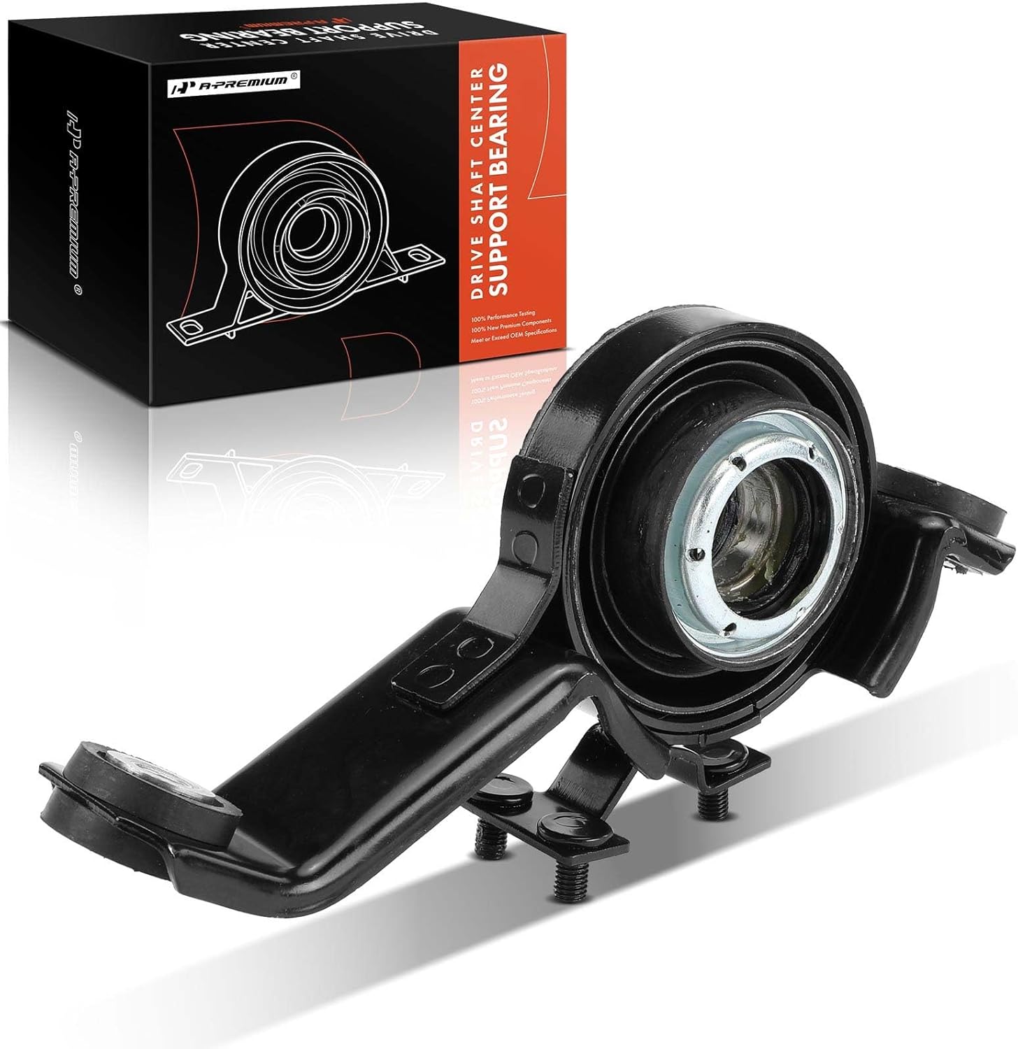 A-Premium Rear Drive Shaft Center Support Bearing Driveshaft Carrier Bearing Compatible with Jeep Compass 2007-2017, Patriot 2007-2017 4WD, Replace# 0717310AB