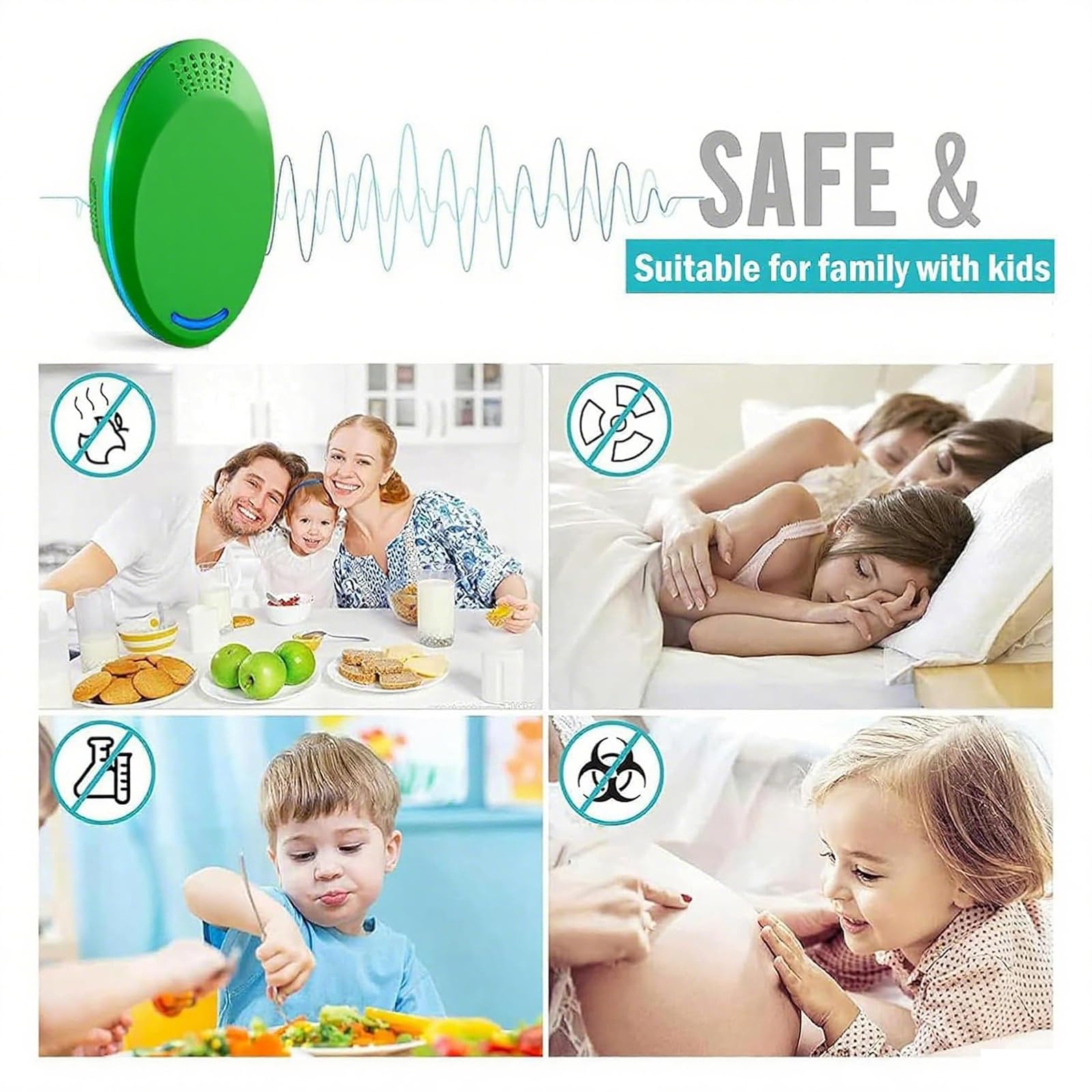 Easy to Use,Effective,Suitable for Indoor,6 Pack,Green