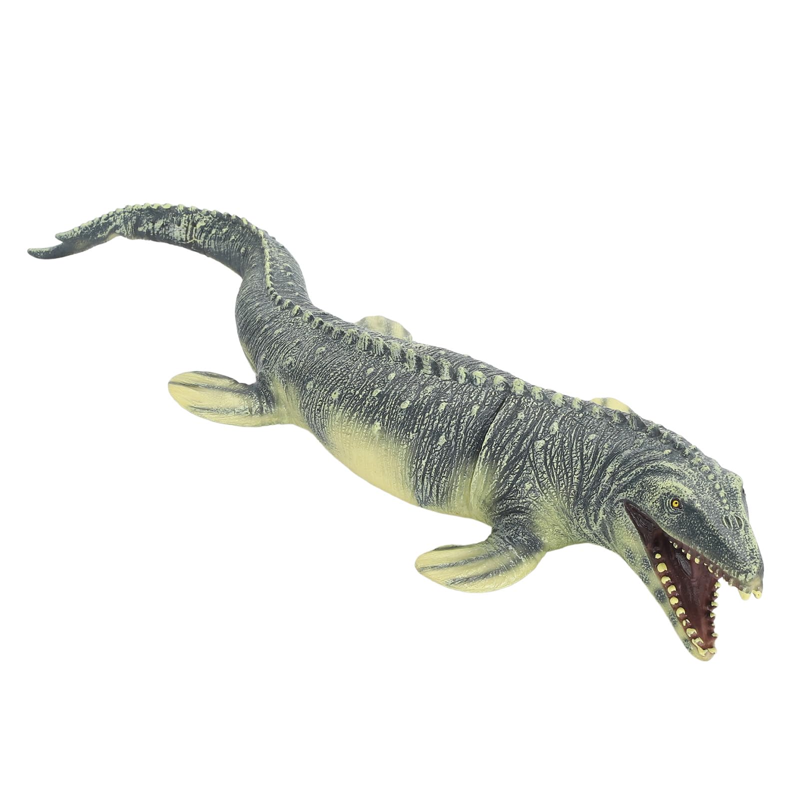 Mosasaurus Dinosaur Toy Figure, Realistic Prehistoric Sea, 16.1in Length, Educational Party Favor Dinosaur Figure Birthday & Xmas Gift for Boys Girls