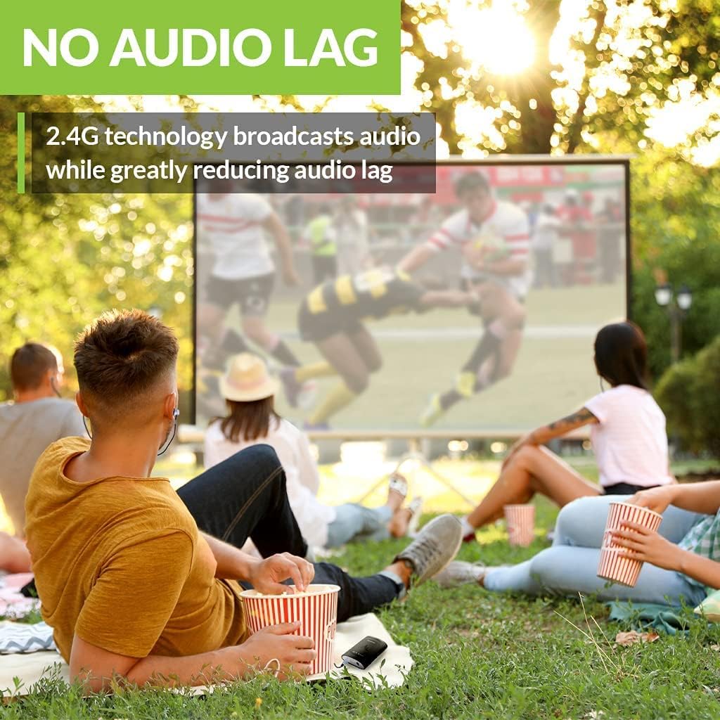 Avantree Audiplex Set with 1 More Add-on Receiver Bundle, Long Range & Low Latency for TV, AV Receivers, Projectors, Broadcast, and Church