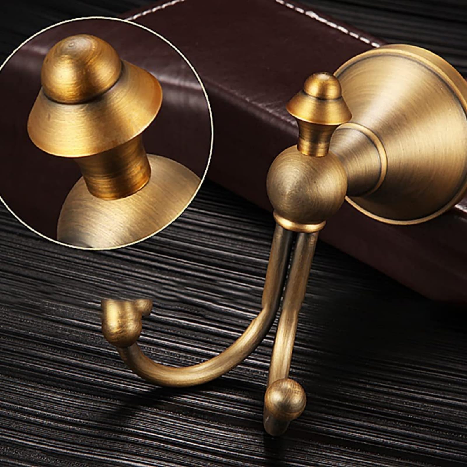 Vintage Hook Antique Brass Wall Clothes Rack Cloth Hook Wall Hook Robe Hook For Bathroom Accessory Hanger Copper Material 3010 From Ddmywonder, $17.24