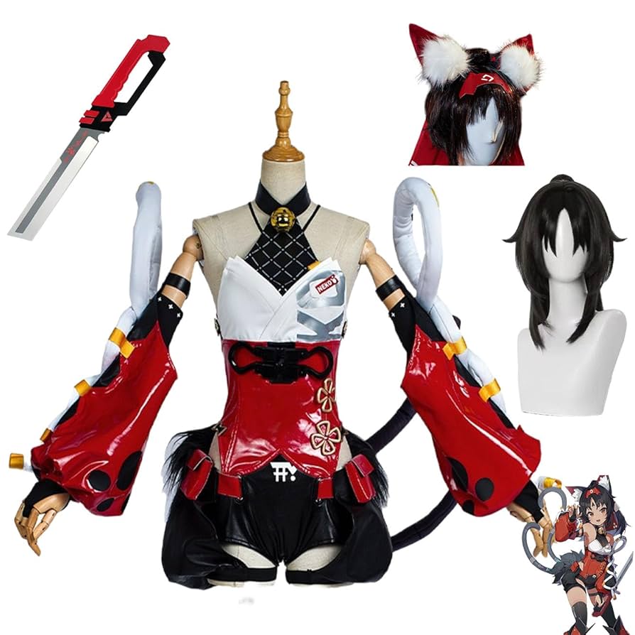 ゼンレスゾーンゼロ 猫宮又奈 コスプレ Mサイズ 武器付き Amazon.co.jp: ゼンレスゾーンゼロ 猫宮又奈 刀 武器 コスプレ