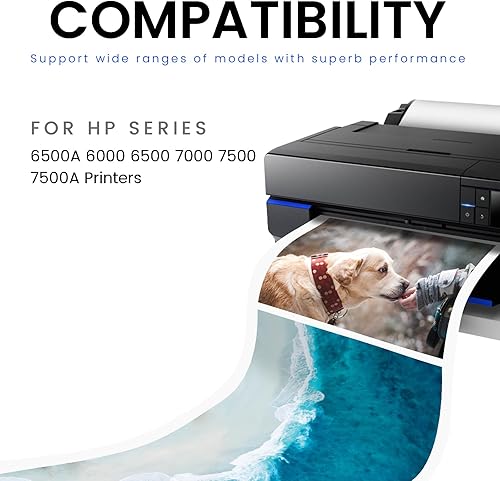 Miniatura 3 de 920XL - Cartuchos de tinta compatibles con impresoras de inyección de tinta HP 920XL 920 para impresoras de inyección de tinta HP OfficeJet 6000