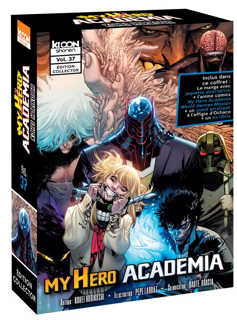 MY HERO ACADEMIA T.37 ÉD.COLLECTOR (SOUS COFFRET)