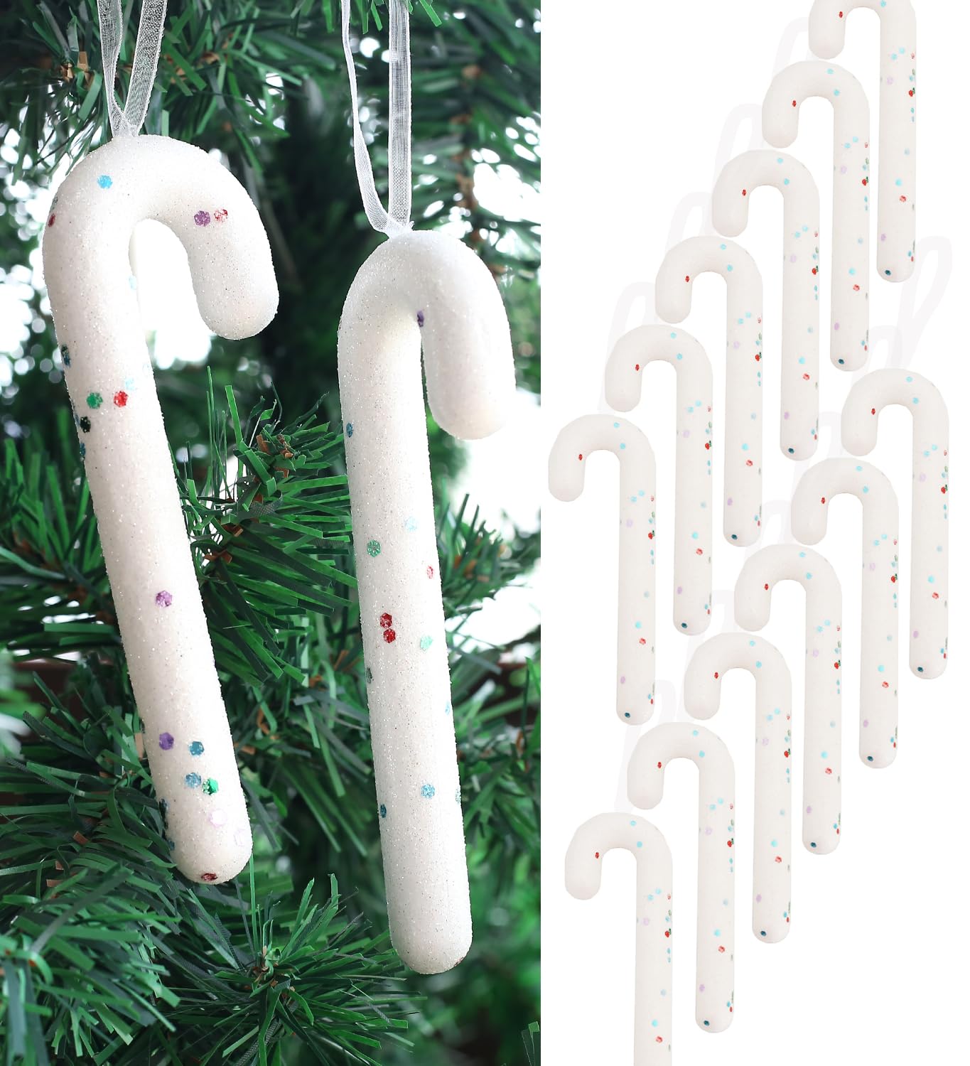 Herzwild Lot De 12 Décorations De Sapin De Noël à Suspendre