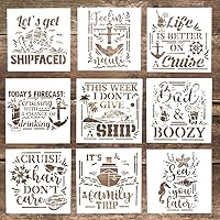 Vista 3 de Plantilla decorativa de plantillas de letras para manualidades, para álbumes de recortes, pintura en pasteles, madera, lienzo, piso, pared, azulejos