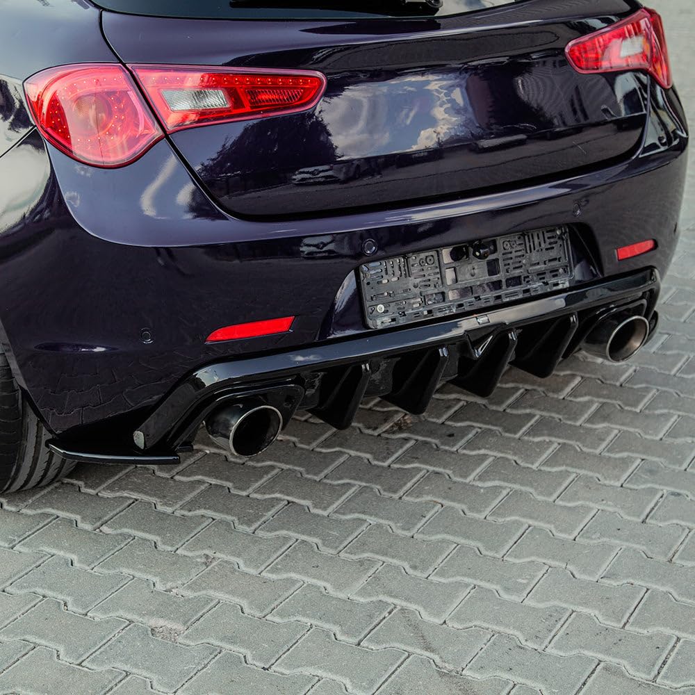 Heckdiffusor kompatibel mit ALFA Romeo Giulietta 2010–2020 v2