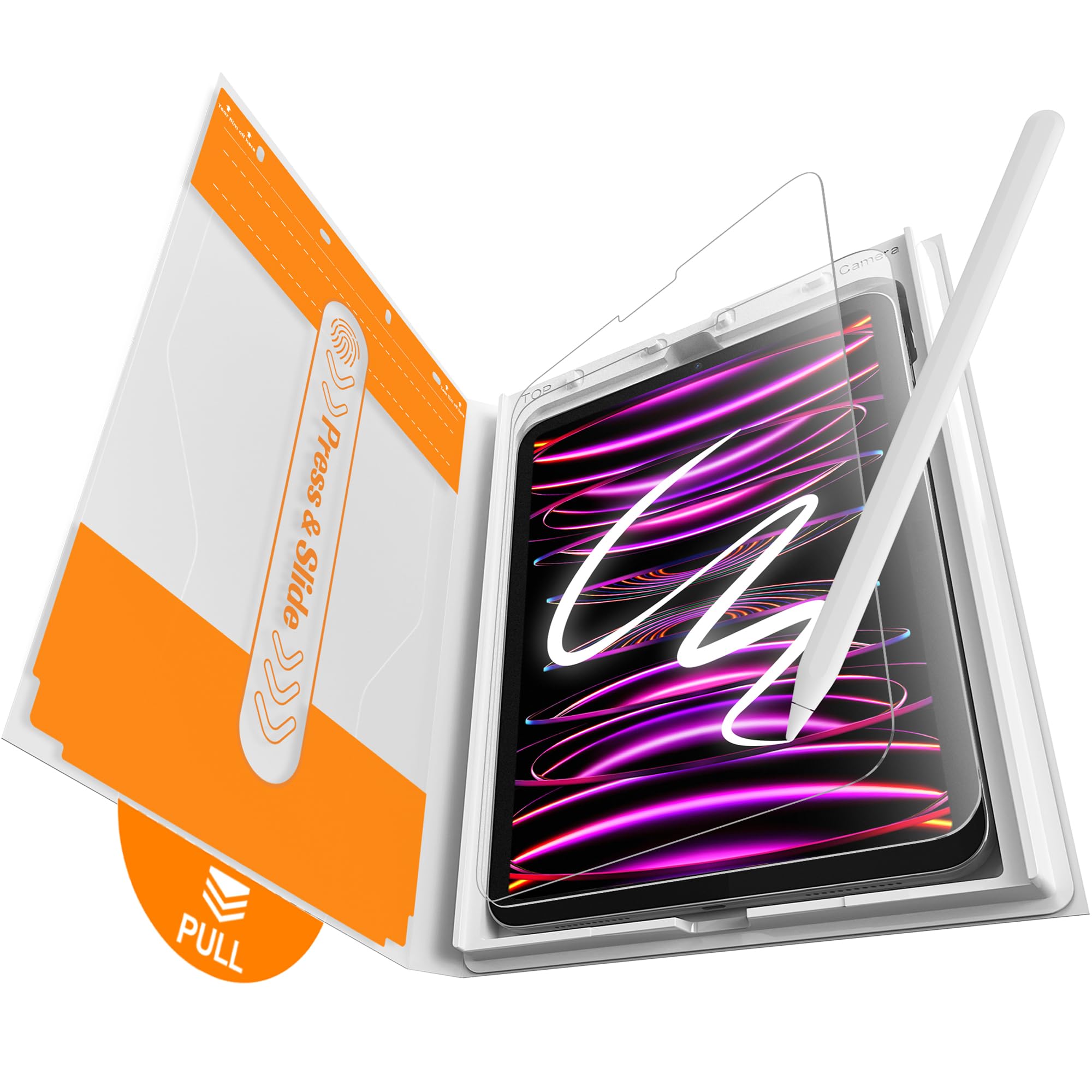 EZ-GLAZ-Paper-feel Glass Screen Protector for iPad Pro 12.9 inch