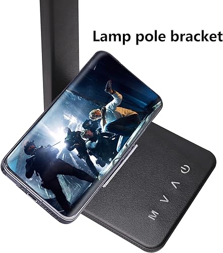 Miniatura 6 de Lámpara de escritorio LED regulable con puerto de carga USB, 5 modos de color, 5 modos de brillo, lámparas de escritorio plegables portátiles para