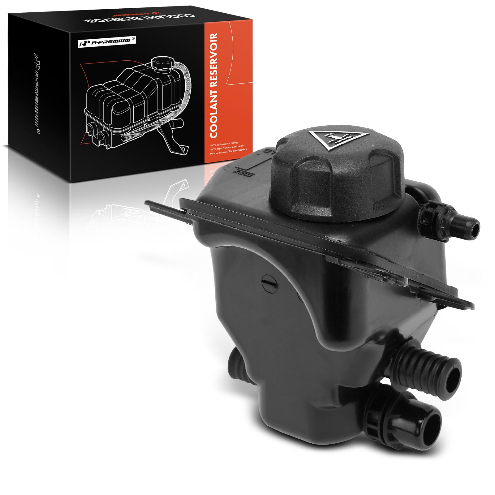 A-Premium Engine Coolant Overflow Recovery Reservoir Tank Compatible with BMW X5, 550i, 550i GT, 550i GT xDrive, 750Li xDrive, 760Li, 750Li, X6, 650i